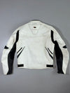 Segura White Racing Technology Pure Leather Jacket (PADDED) W/ Back hump (M/L)