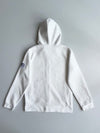 Descente Swiss Ski Team Sponsor Patch Fleece Hoodie – White (M)
