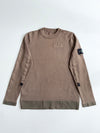 Stone Island Knit Crewneck Sweater – Brown Compass Badge(S)
