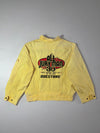 Vintage Edwin Bomber Jacket – Yellow, Plaid-Lined (L)