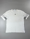 Adidas Originals Trefoil Outline Graphic Tee – White/Black (2XL)
