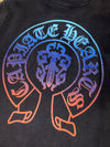 Chrome Hearts Gradient Cross Logo Black Crewneck Sweatshirt (M)