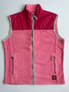 Polo Jeans USA | Pink Colorblock Fleece Zip Vest | (M)
