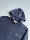 Calvin Klein Jeans Navy Full-Zip Hoodie – (XL)
