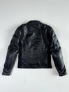 Spidi On Track Fit For Lady Black Leather Moto Jacket Women’s Padded (XXS)