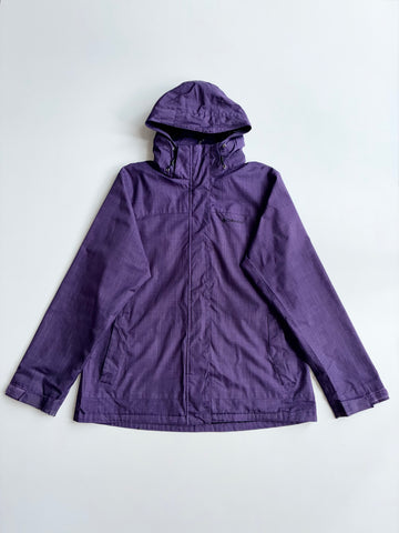 Columbia Purple Interchange Hooded Outdoor Jacket women’s(XL)