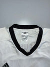 Adidas Climalite Bitburger Sponsor Football Jersey – White (L/XL)