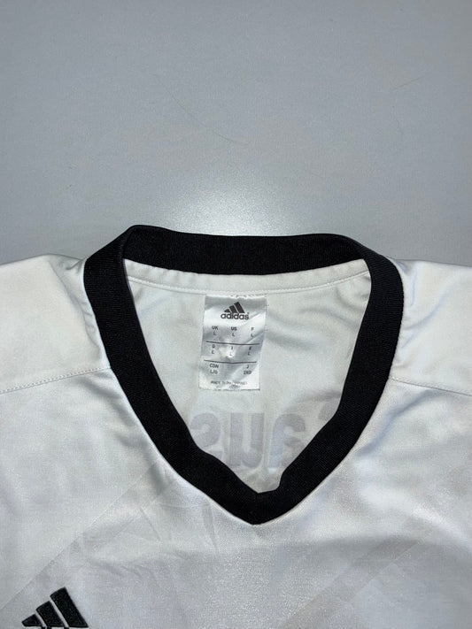 Adidas Climalite Bitburger Sponsor Football Jersey – White (L/XL)