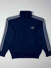 Vintage Adidas Originals Navy Blue Zip-Up Track Jacket (L)