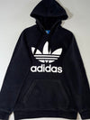 Adidas Originals Trefoil Black Pullover Hoodie (S)