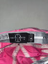 Robin Ruth Denmark Original Distressed Pink Cap with Floral Lettering (Adjustable)