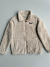 Fila Sherpa Fleece Full-Zip Jacket – Beige (S)