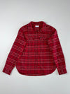 Columbia Omni-Wick Plaid Flannel Shirt - Red (L)
