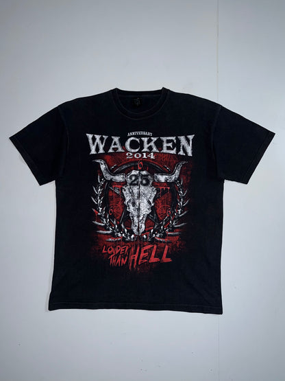 !                           Vintage Wacken 2014 Band Authentic Tee Size - (XL)