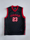 Nike Air Jordan #23 Basketball Jersey – Black/Red (XL)