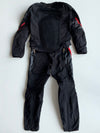 Dainese Full Armoured Leather/Textile Motorcycle Racing Suit Set (Completely -Padded Racing Suit ) (Jacket Size : L(52) (Pant : W:36|L:38)