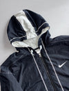 Nike Vintage Hooded Windbreaker Jacket Black (XL)