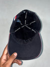 Tommy Hilfiger Navy Classic Baseball Cap – Metal Flag Badge, Embroidered Stripe Back (Adjustable)