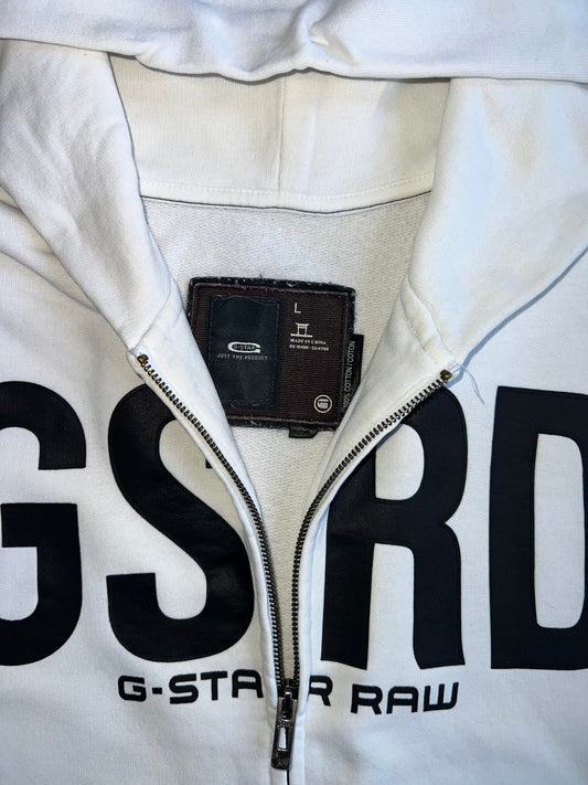 G-Star Raw “GSRD” Logo Zip Hoodie (L)