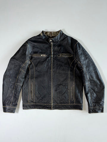 Guess Premium Original Leather Jacket (M)