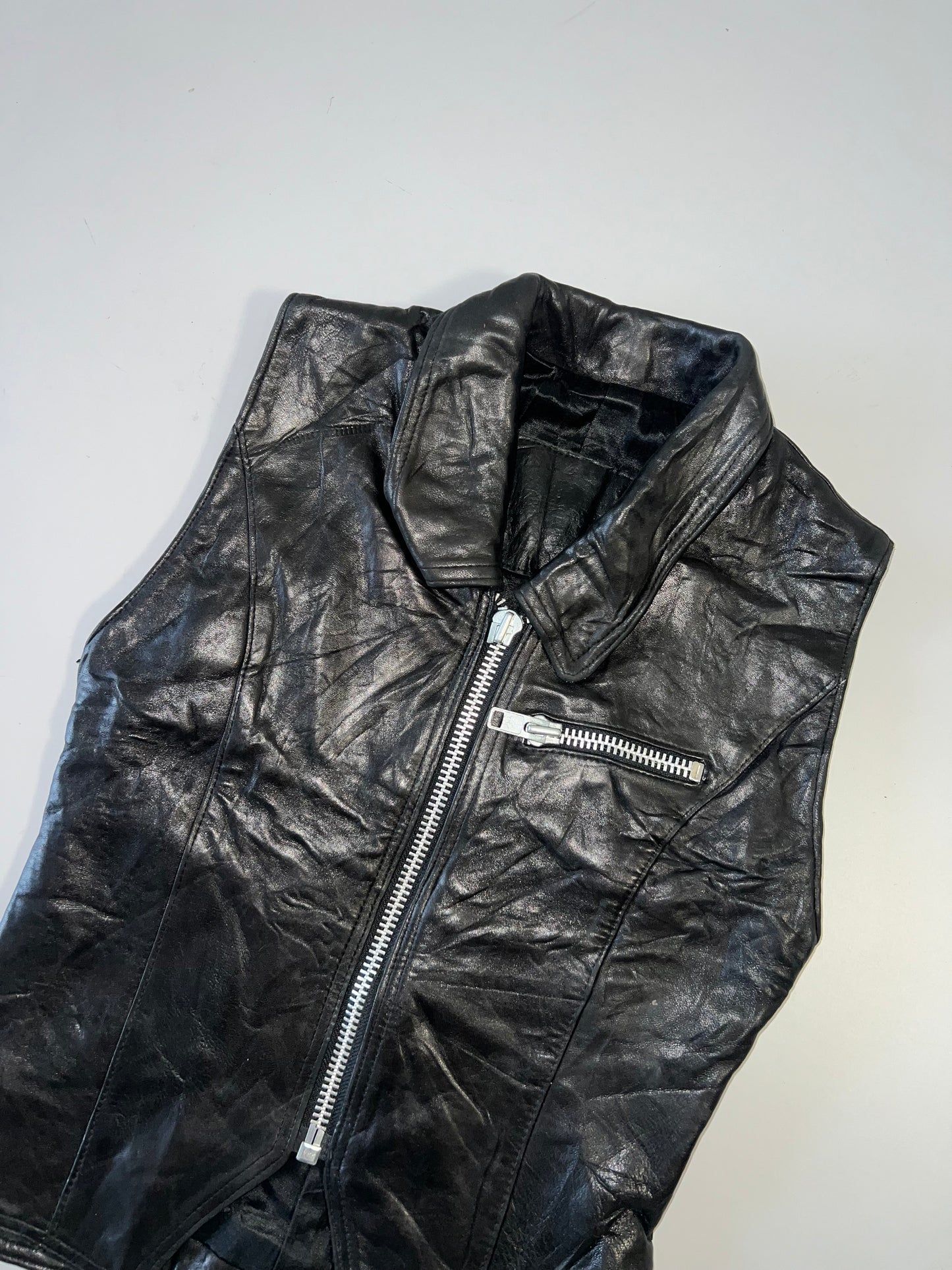 !                   Super Premium Half Leather Jacket (XXS)