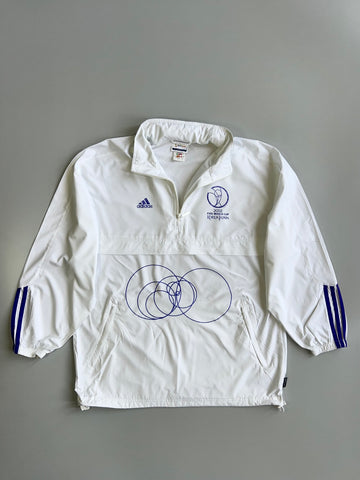 Adidas 2002 FIFA World Cup Korea/Japan Official Licensed Half-Zip Windbreaker (L)