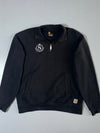 Carhartt Embroidered Workwear Zip Faded Black (M)