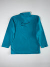 Vintage Nike Spellout Quarter-Zip Fleece – Teal (M)