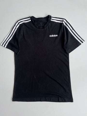 Adidas 3-Stripe Essentials Tee Black ( XS )
