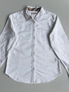 Burberry Brit Oxford Shirt White with Nova Check Trim (S)