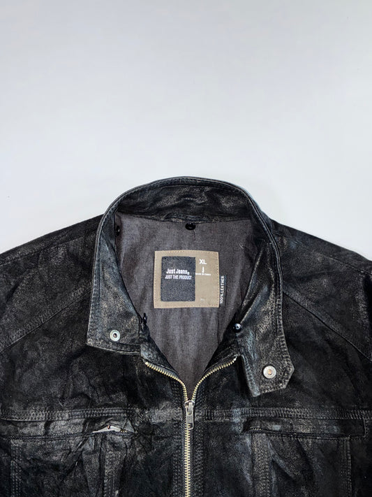 Premium Original Real Leather Jacket (XL)
