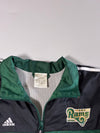 Adidas Rams Basketball Green & Black Full-Zip Track Jacket with 3-Stripes (XL)