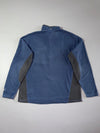 Mountain Hardwear Blue & Charcoal Quarter Zip Fleece – (M)