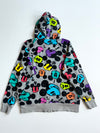 Tokyo Disney Resort Mickey All-Over Print Zip Hoodie – Grey (M)