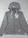 Roots Athletics Canada Grey Marl Full-Zip Hoodie (XL)
