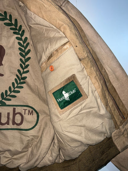 ZSuper   premium  (RARE) Hunt Club OG Original Sued Leather Jacket (M/L)