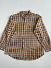 Daks Plaid Check Button-Up Shirt (XL)