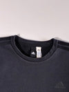 Adidas Essentials 3-Stripes Crewneck Sweatshirt – Black (M)