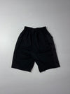 Adidas Black Reflective Logo Mesh Panel Shorts (W:22) (L:19)
