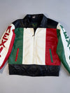 ZGenuine leather Rare Mexico leather Racing jacket Made in Italy (L/XL)