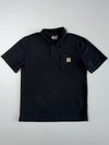 Carhartt WIP Loose Fit Pocket Polo Shirt Black Size (XL)