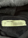Off-White Virgil Abloh Diagonal Stripe Spray Hoodie Black Men’s (3XL/4Xl)