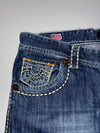 True Religion Brand Jeans Straight Leg Denim (W:34) (L:46)