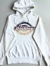 Dickies Holographic Logo Print Hoodie – White (S)