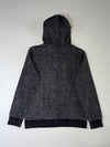 Big Train Japanese Dragon Embroidered Sherpa-Lined Hoodie – Charcoal (S/M)