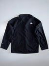 The North Face Stowaway Hood Technical Shell Zip-Pocket Rain Jacket Black (L)
