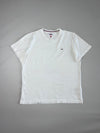 Tommy Jeans Essential Flag Logo White T-Shirt (L)