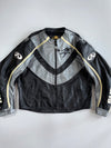Suzuki Hayabusa AGVSport Pure Lather Motorcycle Racing Jacket with Back Hump (Paded)(2XL)