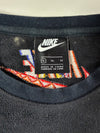 Vintage Nike Just Do It Embroidered Fleece Sweatshirt Black (XL)