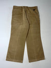 Lacoste Khaki Faded Cotton Canvas Pants (W:34) (L:37)